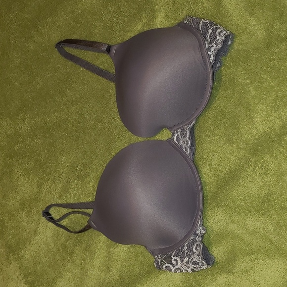 Maidenform 5809 Self Expressions Convertible PushUp Underwire Bra Stone Gray 40C - Picture 1 of 8